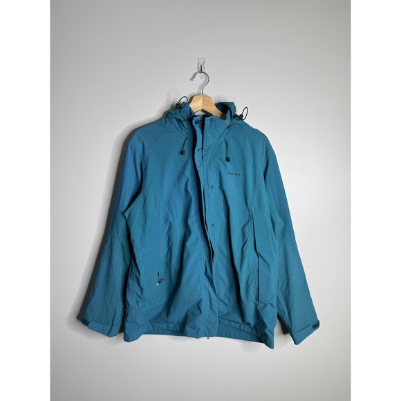 Rohan Other - Rohan Jacket Mens Large Blue Hooded Water Resistant Outdoor Hiking Shell Travel